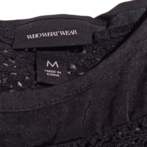 Who What Wear Ruffle Boho Dress - Picture 6 of 8